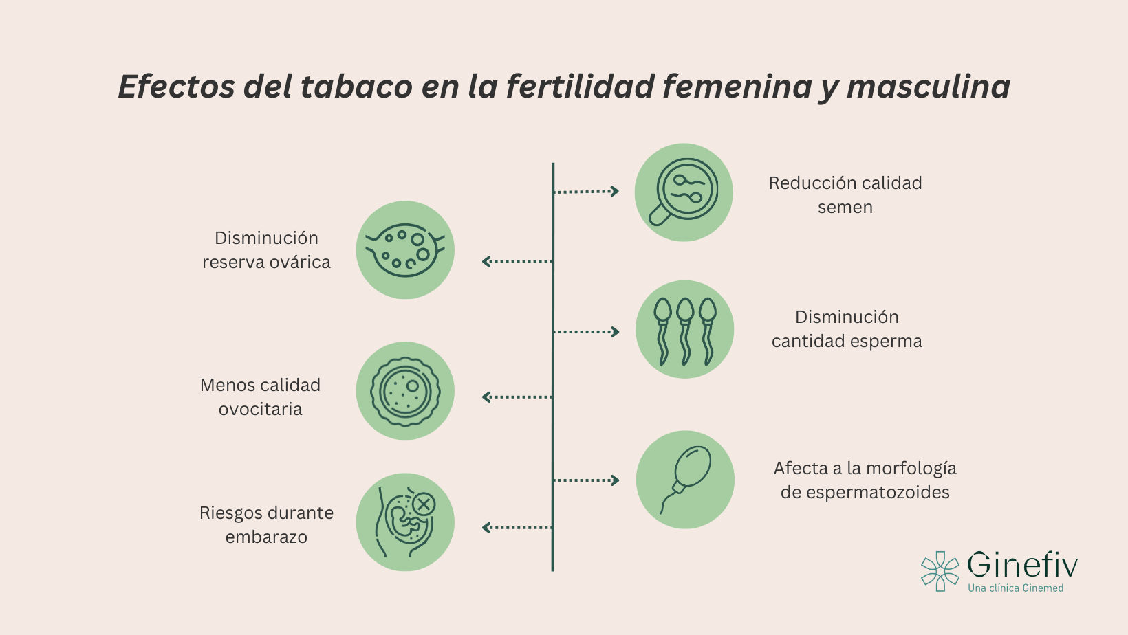 Efectos del tabaco en la fertilidad masculina y femenina