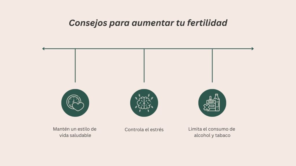 Consejos para aumentar la fertilidad de la mujer