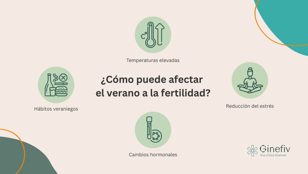 cómo puede afectar el verano a la fertilidad masculina y femenina